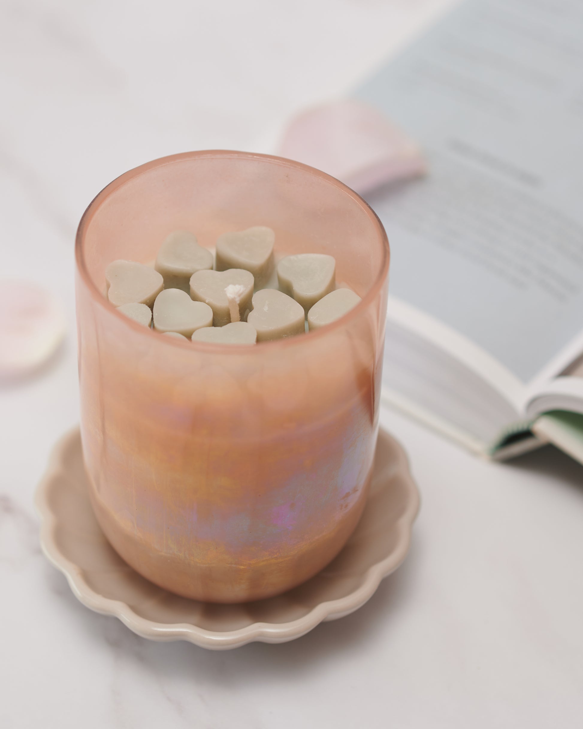 Fleur Shimmer candle