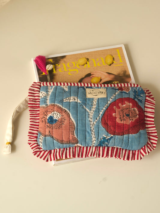 Floret Frill Pouch