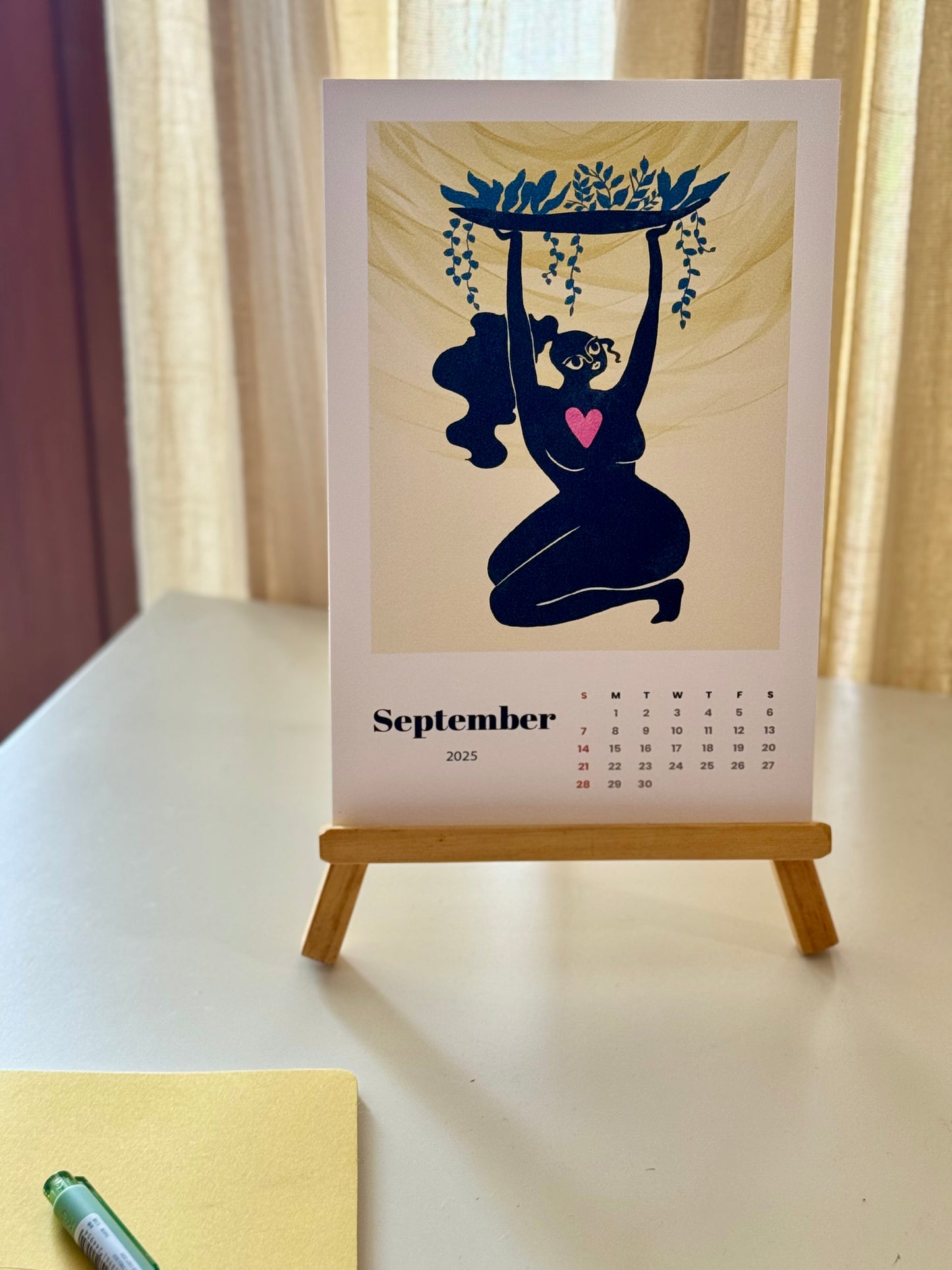 Monthly Muse Calendar