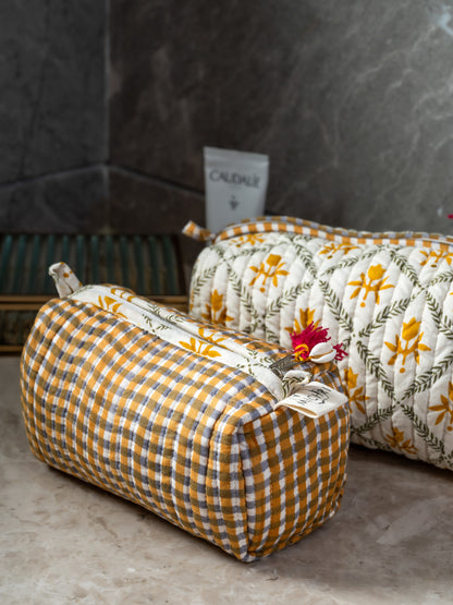 Bahi Quilted Pouch Set