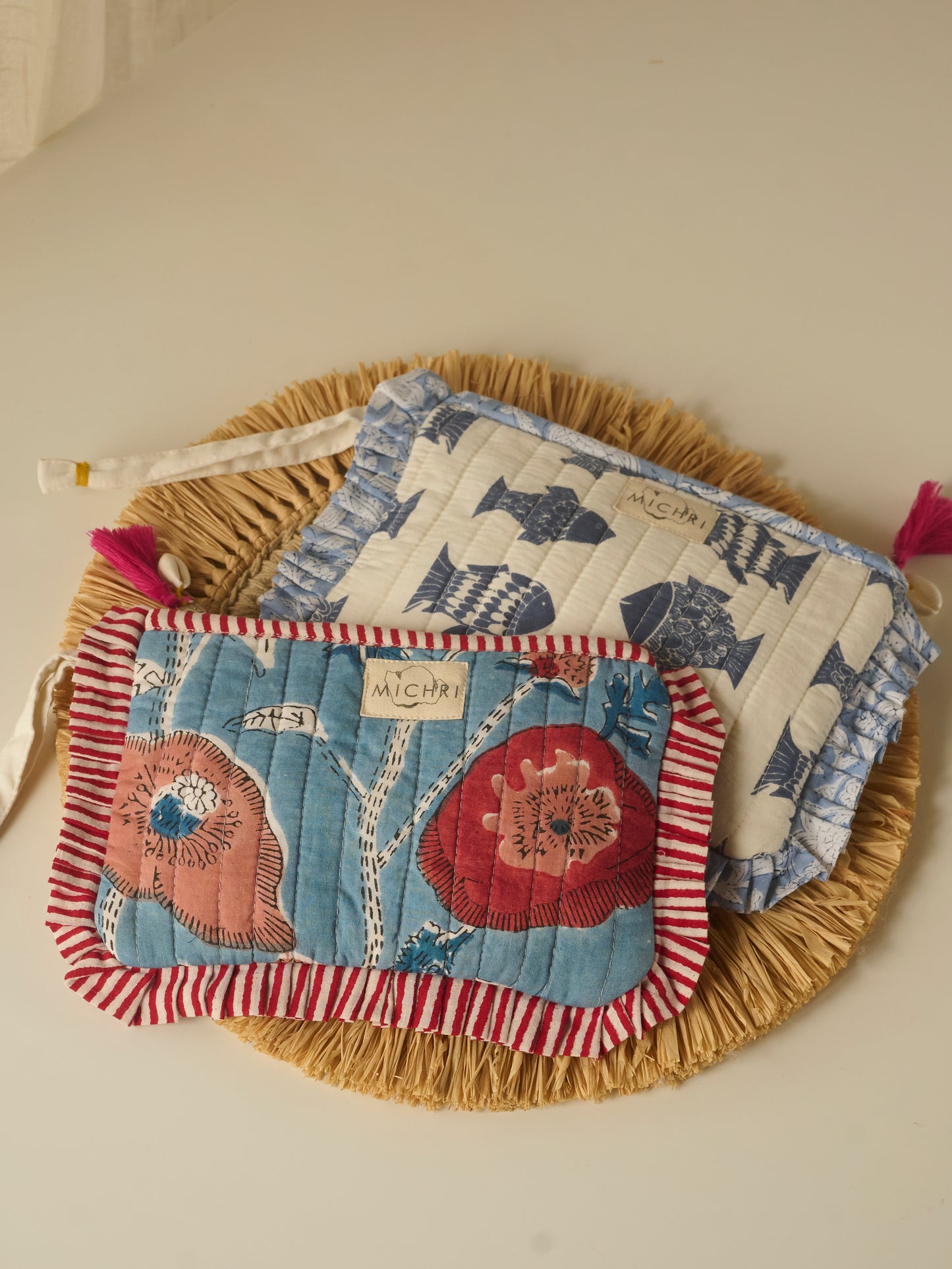 Floret Frill Pouch
