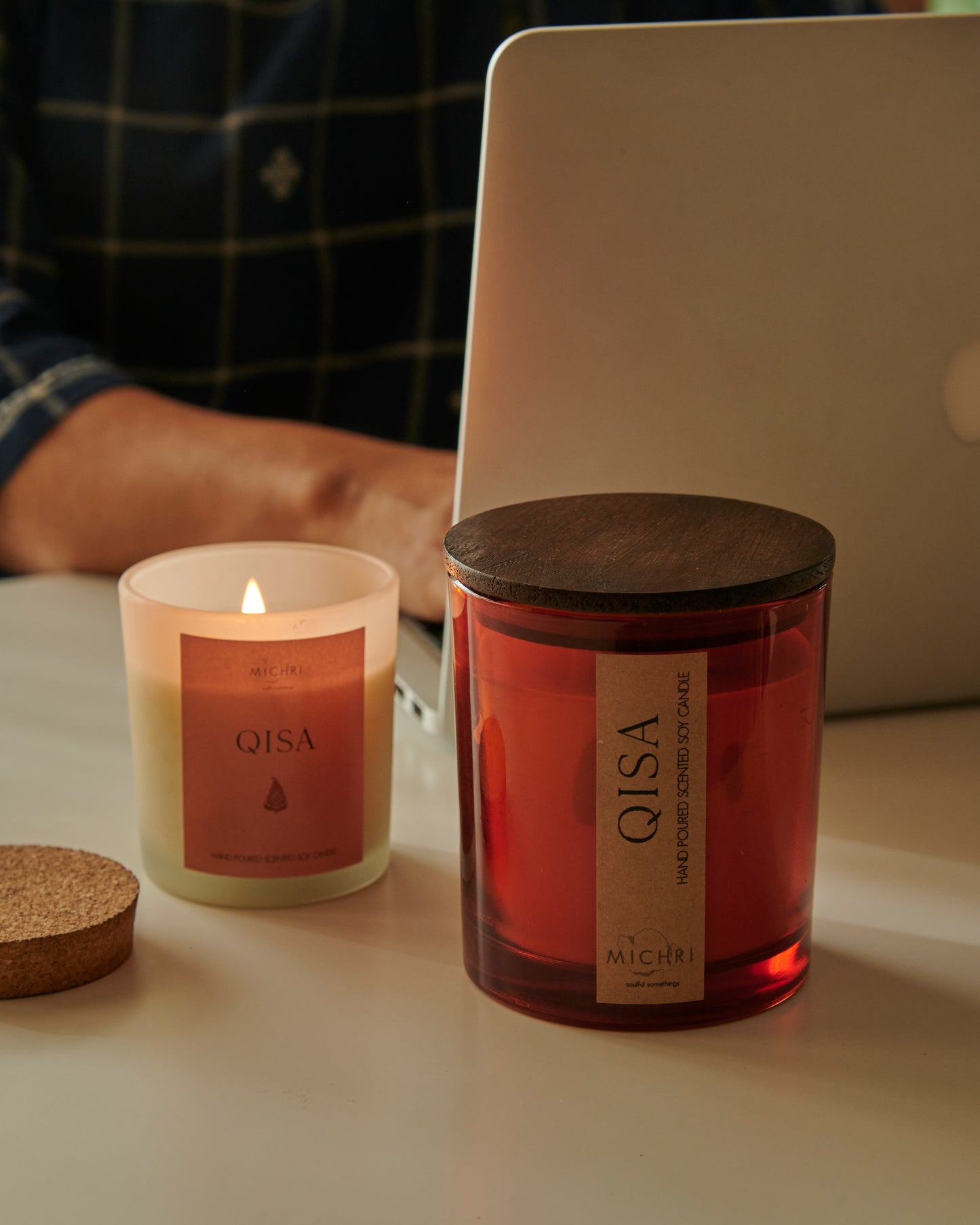 Qisa Large Candle