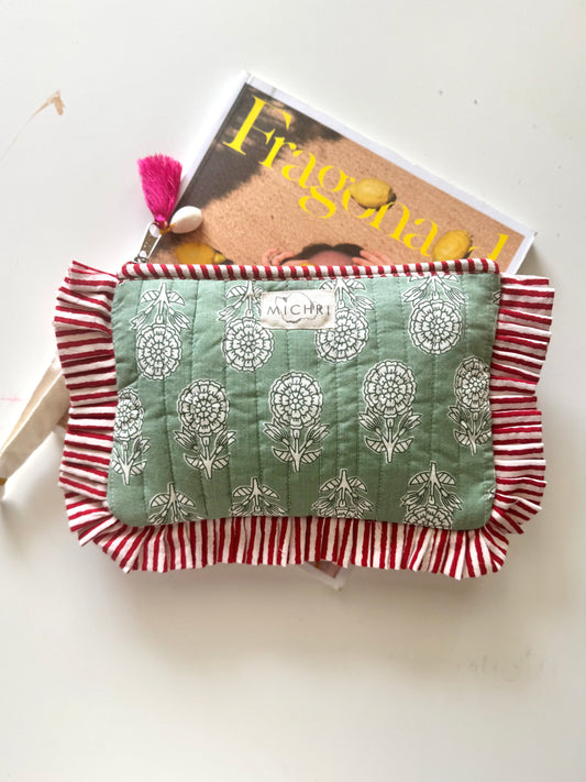 Gul Frill Pouch