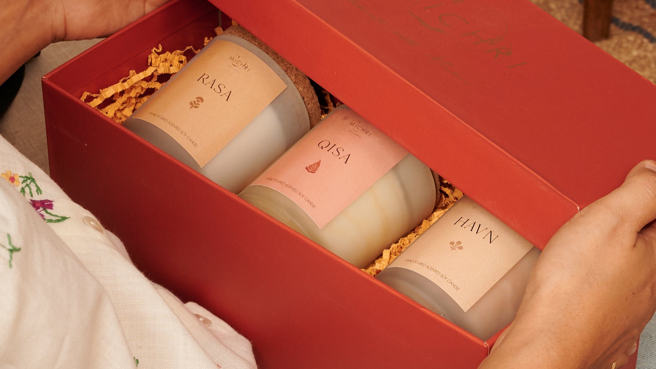 Michri Signature Aroma Set – Elegant Candle Gift Set! – Michri.India