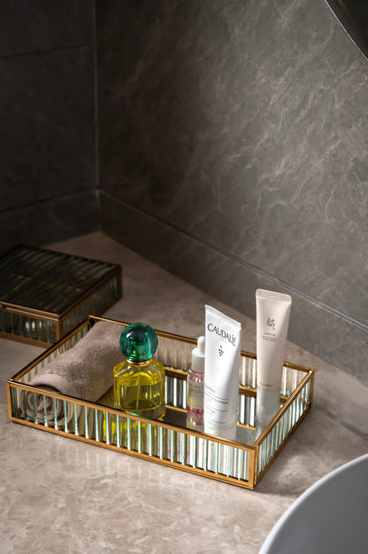 Noor Fluted Vanity Tray