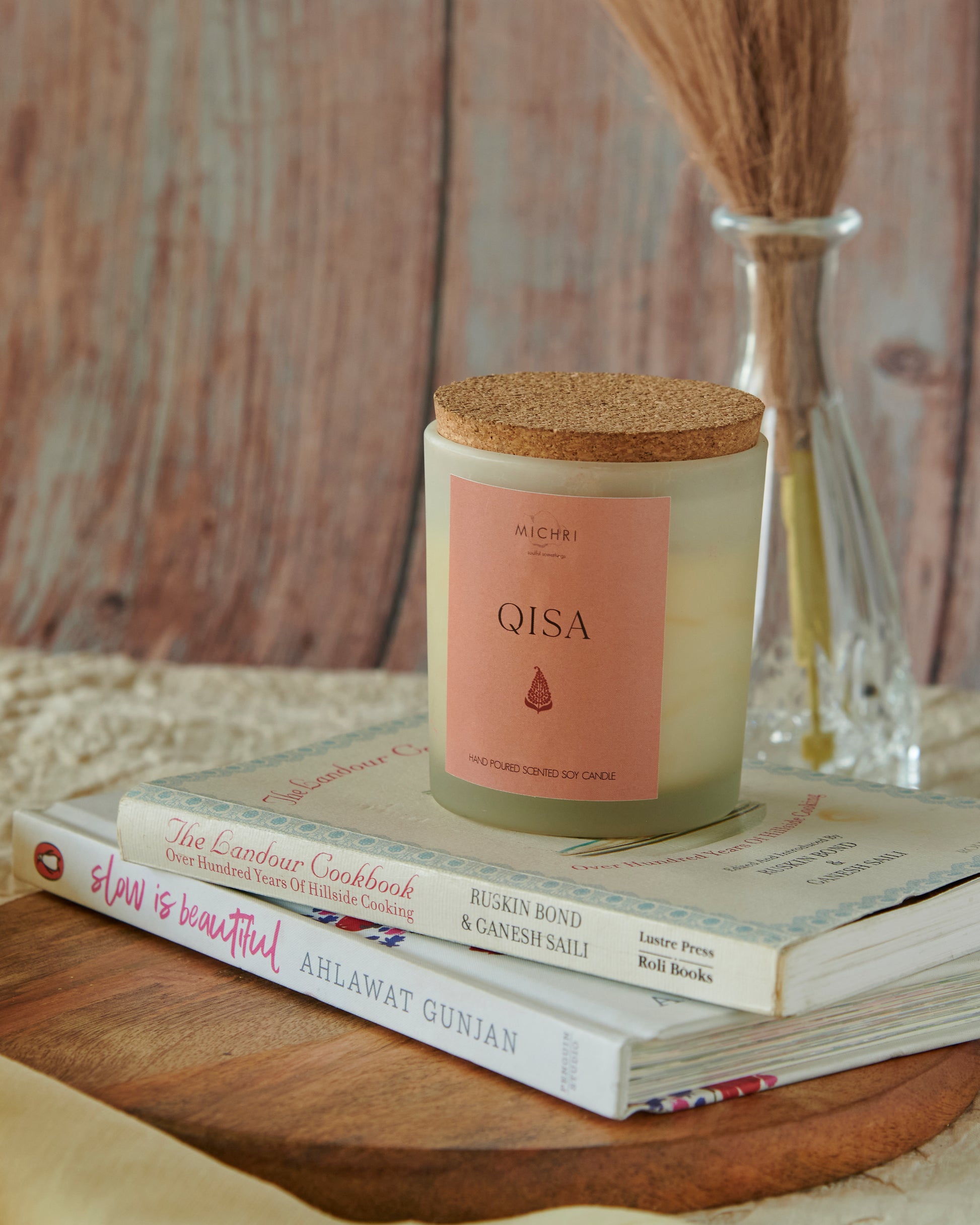 Qisa Candle, Vetiver and Lemon