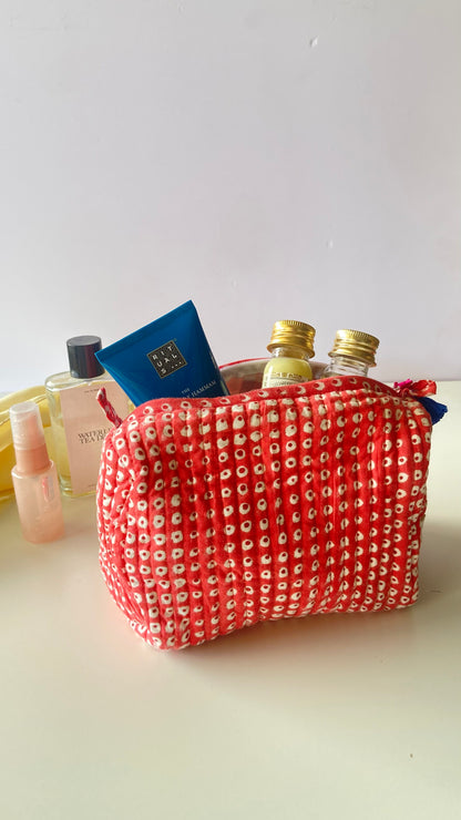 Coral Toiletries Bag