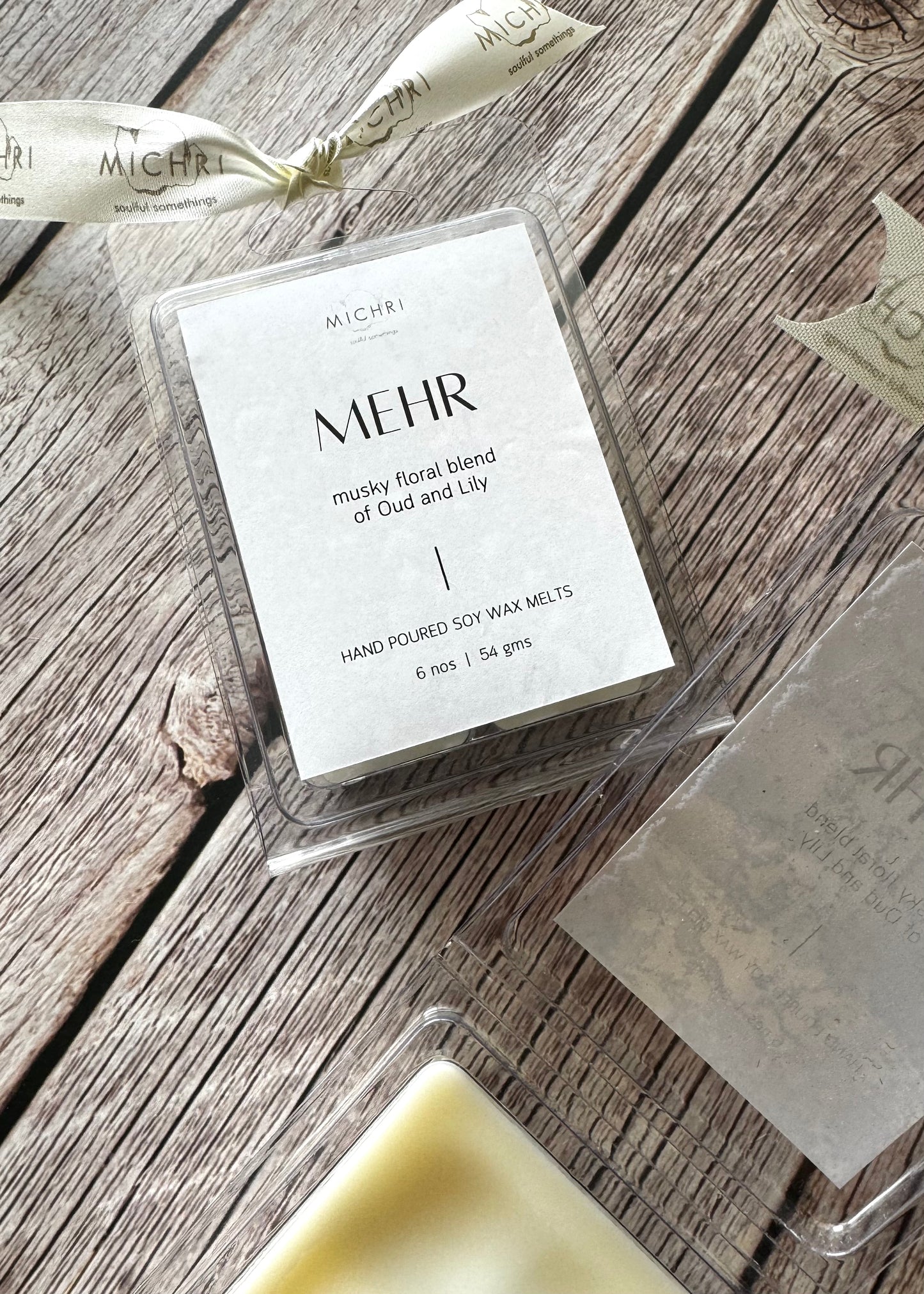 Mehr Wax melt - Oud and Lily